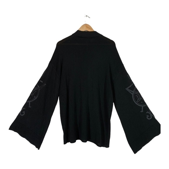 Killstar Revelation Knit Goth Sweater Size Medium - Picture 3 of 14